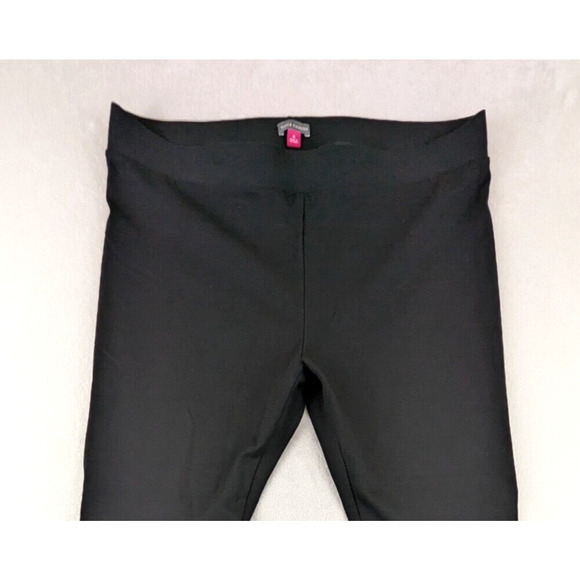 Vince Camuto sz 1X Ponte Knit Pants black elastic waist pull on stretchy 0510 - Picture 2 of 6
